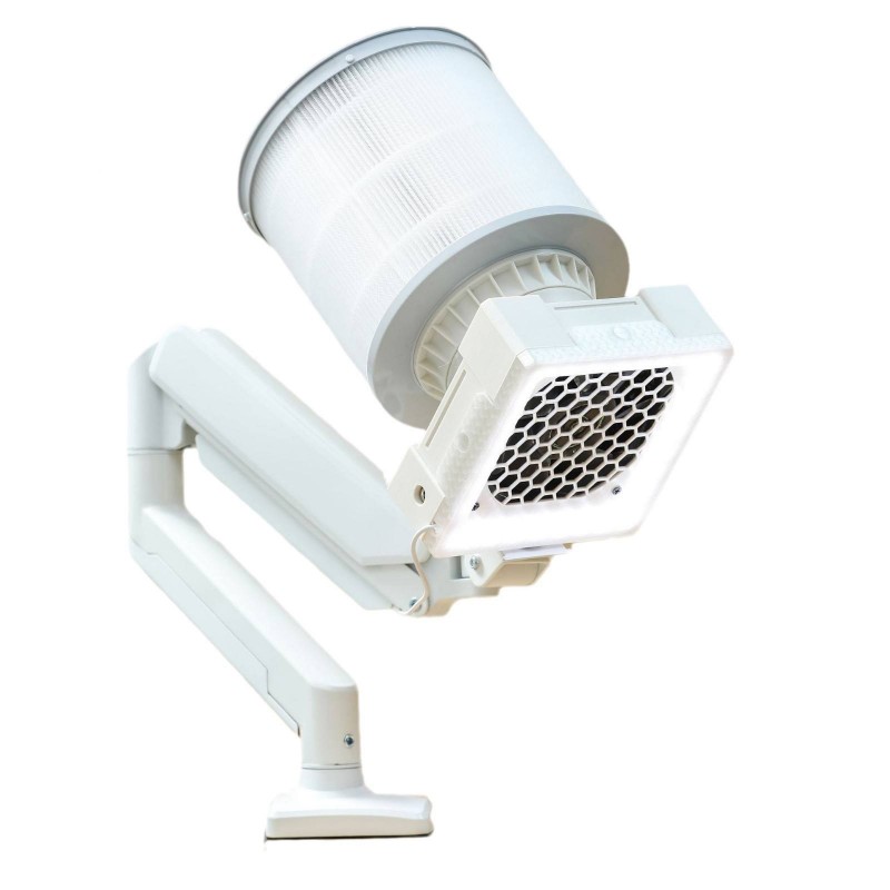 Επιτραπέζιο όρθιο πτυσσόμενο συλλέκτη σκόνης νυχιών