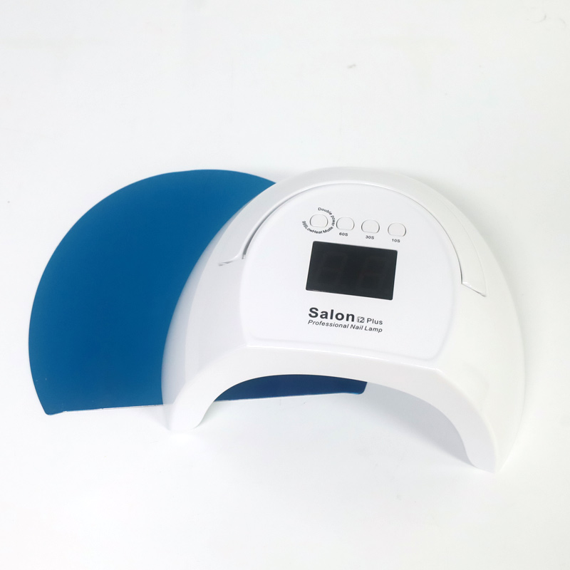 Φωτιστικό τζελ για το στέγνωμα νυχιών με αφαιρούμενη πλάκα βάσης