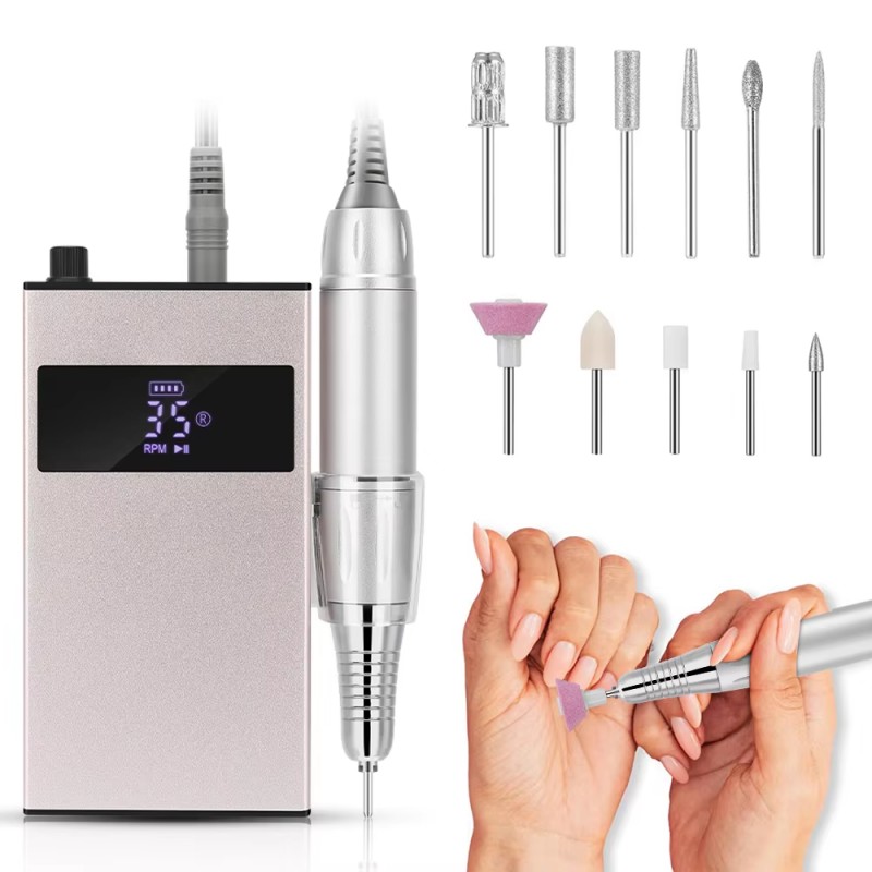 Φορητό σετ νυχιών χαμηλού θορύβου