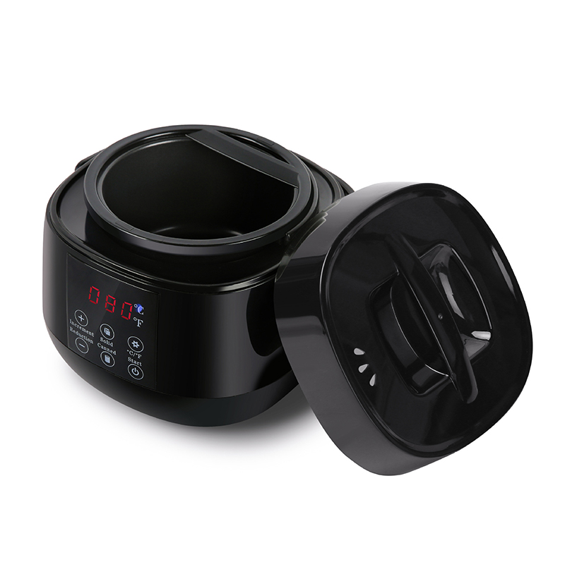 Μικρό δοχείο τήξης κεριού με μαύρη λαβή